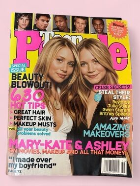 Teen People Winter 2004 Ashley Olsen Cover Mary-Kate Paul Walker Bow Wow VTG Y2K